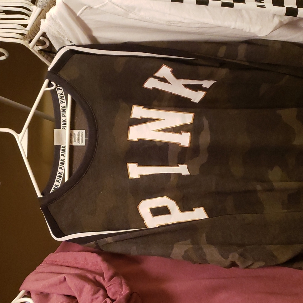Pink Victoria's Secret sweatshirt